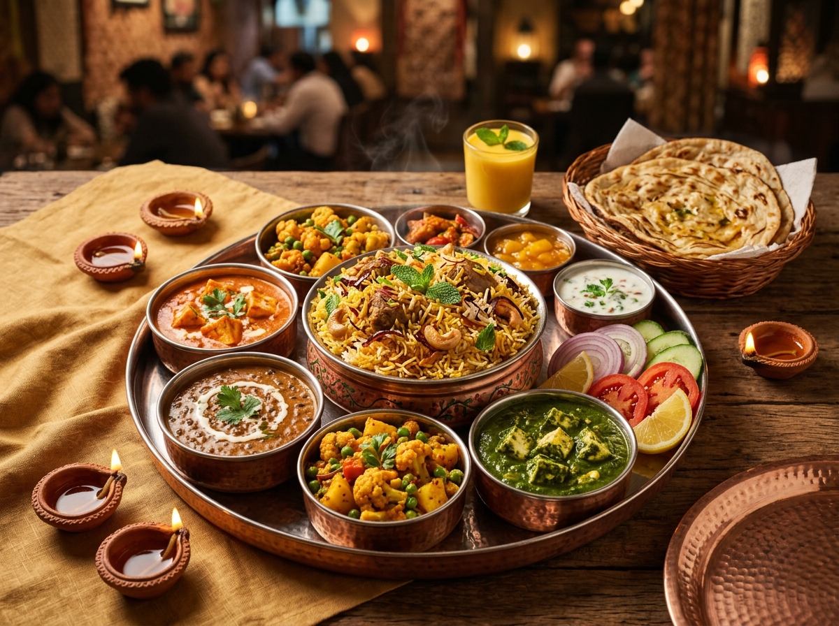 A freshly prepared gourmet feast ready to be shared